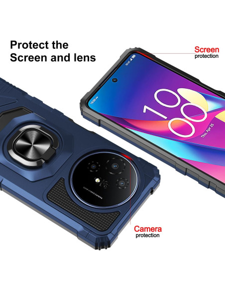 Funda Protectora para TCL 60 XE NXTPAPER 5G y TCL 50 XL 5G Azul Funda Protectora para TCL 60 XE NXTPAPER 5G y TCL 50 XL 5G Azul