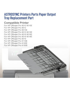 Bandeja de Salida de Papel ASTROSYNC Compatible HP 9010/9012/9015 2