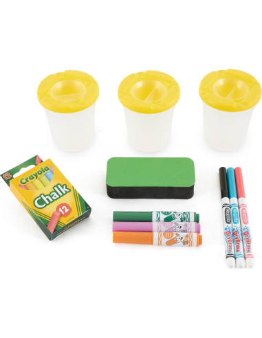 Caballete de Madera Crayola 2 en 1 para Niños 3 a 5 Años