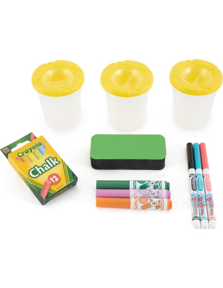 Caballete de Madera Crayola 2 en 1 para Niños 3 a 5 Años