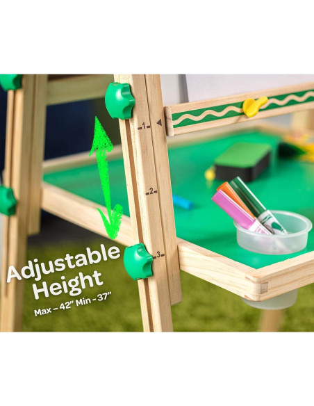 Caballete de Madera Crayola 2 en 1 para Niños 3 a 5 Años