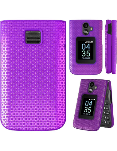 Funda dura delgada para TCL Flip 3 T435 con protector