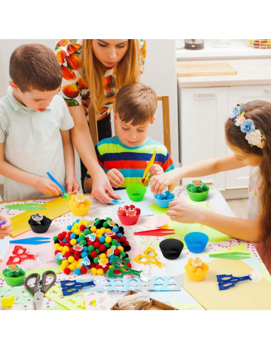 Rellenos Sensoriales EZdhuawuse 387Pcs Animales Marinos