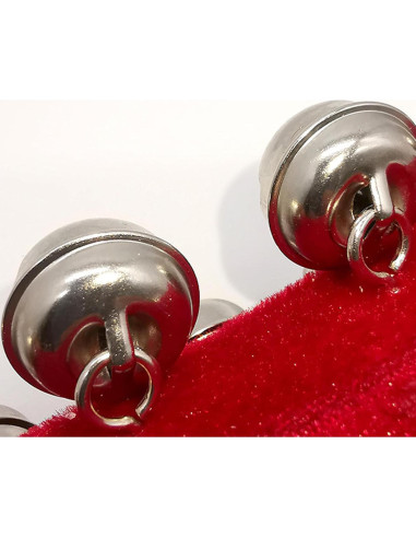 Campanas de Madera 2 Pcs 25.4 cm Jingle Shaker Mocrcrel