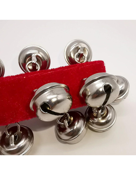 Campanas de Madera 2 Pcs 25.4 cm Jingle Shaker Mocrcrel