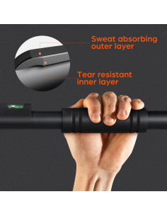 Barra de Dominadas Zerodeko Ajustable 226.8kg Sin Tornillos 2