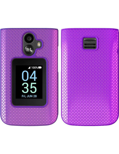 Funda dura delgada para TCL Flip 3 T435 con protector Funda dura delgada para TCL Flip 3 T435 con protector