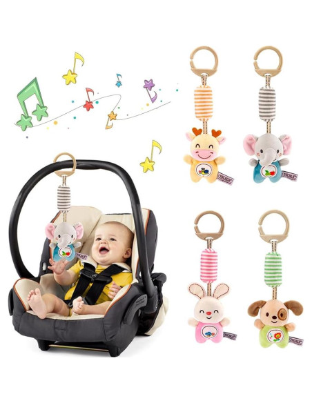 Juguetes Colgantes para Bebés Blppldyci 4 Piezas Actividades