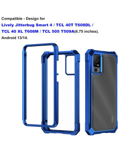 Funda Ailiber para TCL 40T/40 XL T608M con Protector Doble Capa 2