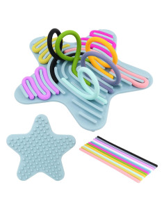 Tablero de Actividad Sensorial TRZUMZZ Estrella Azul 17.1x16.4cm