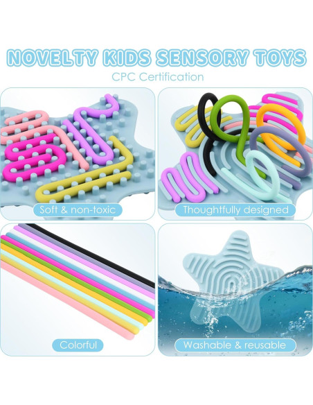 Tablero de Actividad Sensorial TRZUMZZ Estrella Azul 17.1x16.4cm Tablero de Actividad Sensorial TRZUMZZ Estrella Azul 17.1x16.4cm