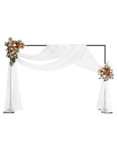 Soporte de Banner Ajustable HAITRAL Negro 3.04x2.13 m