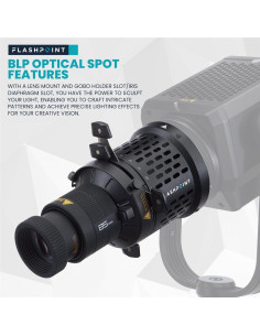 Punto Óptico BLP Flashpoint Montaje Bowens 85mm 3.5kg 2