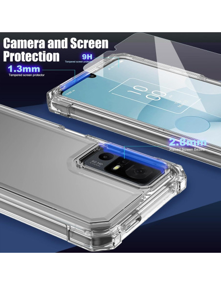 Funda Ailiber Doble Capa para TCL 40T T608DL y Jitterbug Smart 4 Funda Ailiber Doble Capa para TCL 40T T608DL y Jitterbug Smart 4