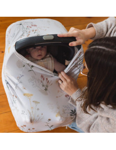 Cubierta Multiusos Pobi Baby - Lactancia, Asiento Coche, Carrito 2