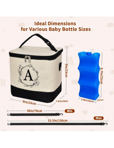 Bolsa Térmica Anverion con Paquete de Hielo y Correa 2