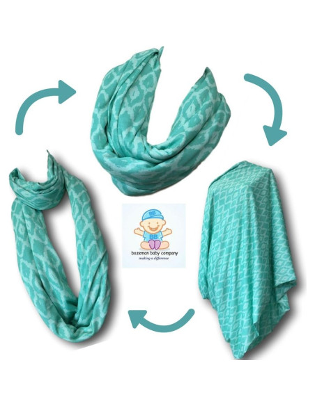 Cubierta de Lactancia Bozeman Baby, Transpirable, 73.66 cm