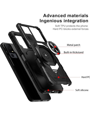Funda Ailiber para TCL 40 XL T608M con Protector de Pantalla