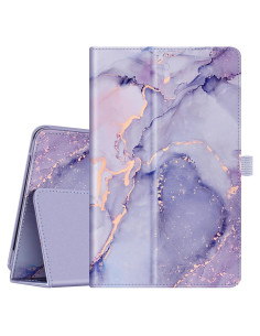 Funda Folio Fintie para Alcatel Joy Tab 2 y TCL Tab 8.0 - Mármol Lila