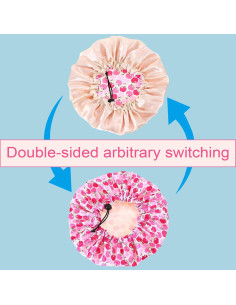 5 Gorros de Satén Ajustables para Niños - SATINIOR 2