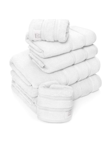 Juego de Toallas de Baño Softerry - 100% Algodón - 6 Piezas