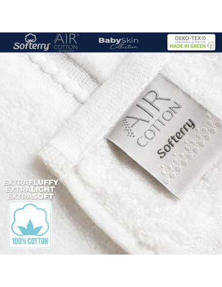 Juego de Toallas de Baño Softerry - 100% Algodón - 6 Piezas Juego de Toallas de Baño Softerry - 100% Algodón - 6 Piezas