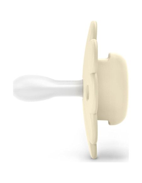 Chupete Suavinex Wonder Baby 0-6 Meses 2 Piezas Gris/Mauve