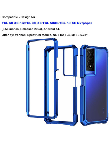 Funda Ailiber para TCL 50 XE Nxtpaper con Protector Pantalla