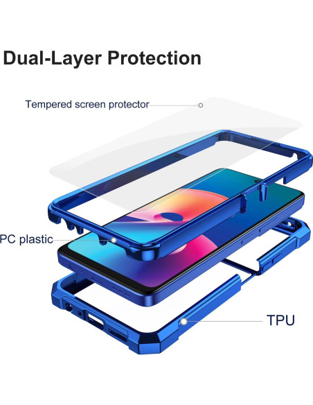 Funda Ailiber para TCL 50 XE Nxtpaper con Protector Pantalla
