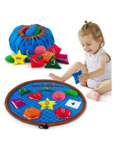 Juego de Emparejamiento de Bolsas de Frijoles Beetoy - 10 PCS Multicolor