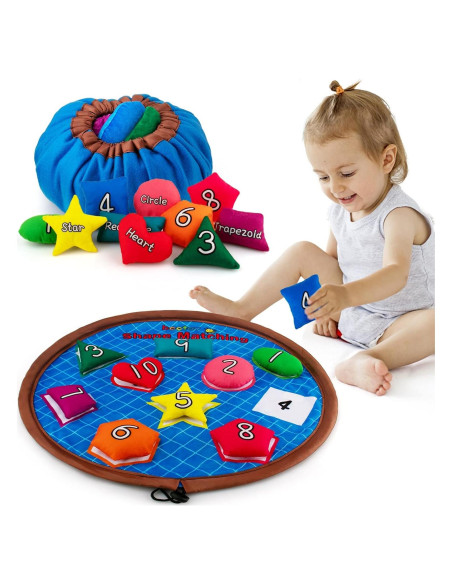 Juego de Emparejamiento de Bolsas de Frijoles Beetoy - 10 PCS Multicolor Juego de Emparejamiento de Bolsas de Frijoles Beetoy - 10 PCS Multicolor