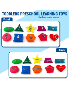 Juego de Emparejamiento de Bolsas de Frijoles Beetoy - 10 PCS Multicolor 2