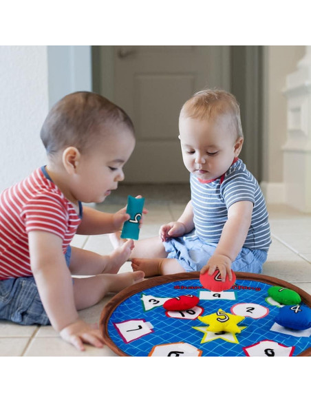 Juego de Emparejamiento de Bolsas de Frijoles Beetoy - 10 PCS Multicolor Juego de Emparejamiento de Bolsas de Frijoles Beetoy - 10 PCS Multicolor