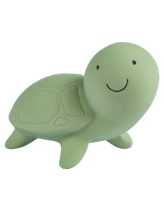 Sonajero y Mordedor de Goma Natural Orgánica Tortuga Tikiri