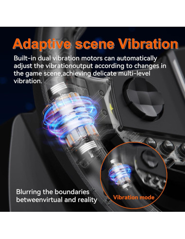 Rueda de Carreras PXN V900 GEN2 USB 270/900 Grados con Pedales