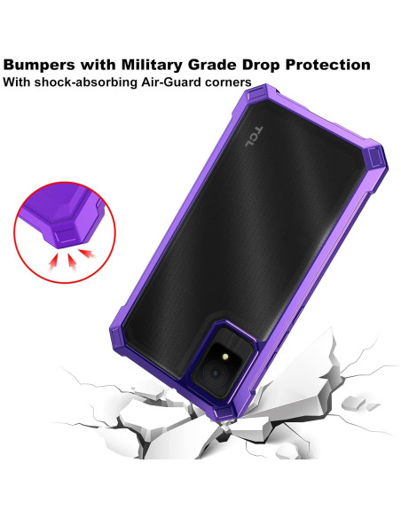 Funda Ailiber para TCL K11 T432W con Protector de Pantalla