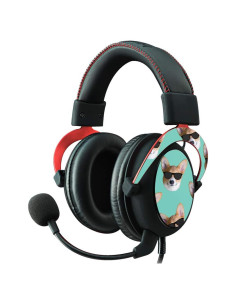 Piel de Vinilo MightySkins para Auriculares Kingston HyperX Cloud II - Corgi