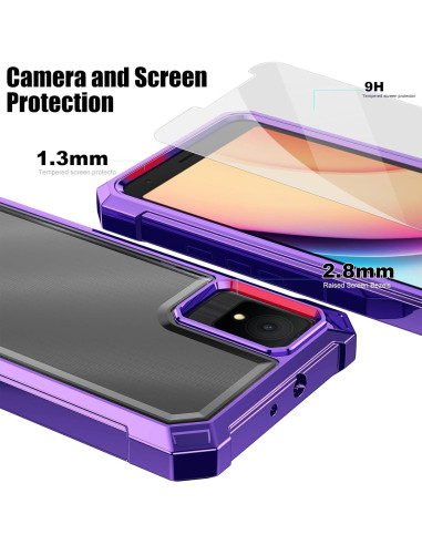 Funda Ailiber para TCL K11 T432W con Protector de Pantalla