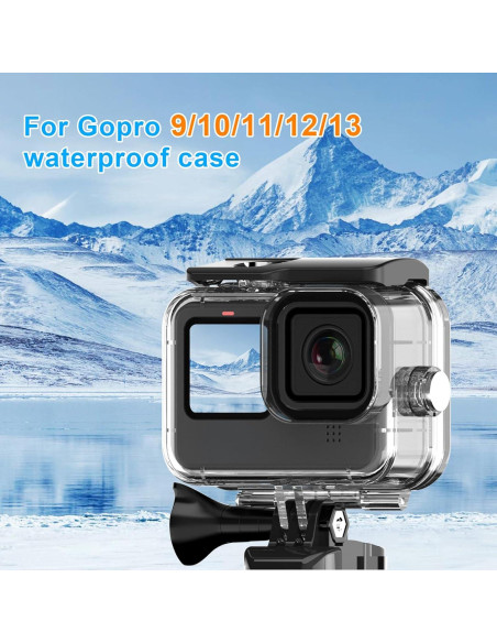 Funda Impermeable HONGDAK para GoPro Hero 9-13 hasta 60m