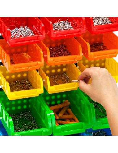 Kit de Almacenamiento VEOFEMLEA 30 Compartimentos Montado en Pared