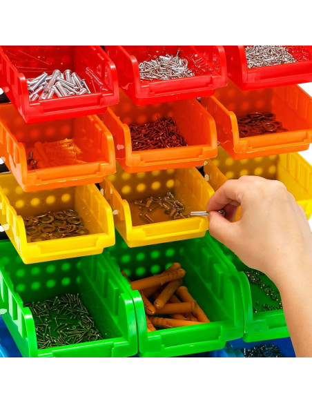 Kit de Almacenamiento VEOFEMLEA 30 Compartimentos Montado en Pared