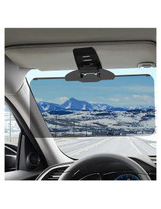 Extensor de Visera Solar Woqucute UV400 Antideslumbrante 35.1x15cm