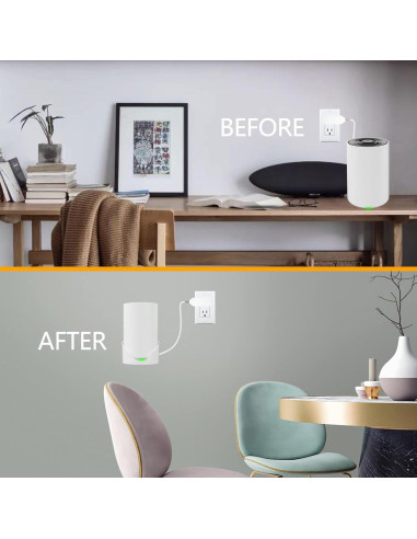 Soporte de Pared para TP-Link Deco X68/XE75/AXE5300 Blanco