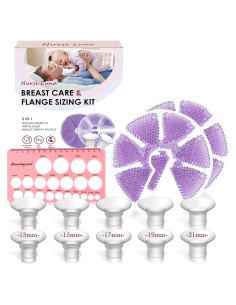 Kit de Bridas para Extractor de Leche Nursi Luna 10PCS 13-21mm