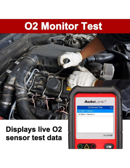 Escáner OBD2 Autel AL529HD para Vehículos Pesados