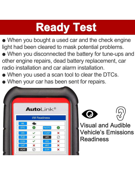 Escáner OBD2 Autel AL529HD para Vehículos Pesados