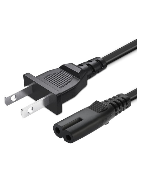 Cable de Alimentación 2 Clavijas 3.05m para TV TCL Roku
