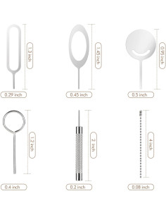 Juego de 13 Herramientas de Extracción de Tarjeta SIM Srefaka 2