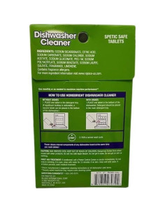 Tabletas Limpiadoras para Lavavajillas Genérico, 6 Unidades, Aroma a Limón 2