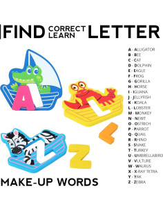 Juguetes de Letras de Espuma para Baño Baby Loovi - Set 52 Piezas 2